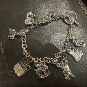 Silver Charm Bracelet NFR rodeo